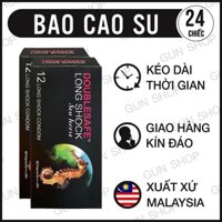 Bộ 2 Bao cao su Cá Ngựa [   -BCS02 ] (Malaysia)