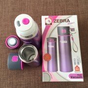 Bộ 2 Bình Giữ Nhiệt Inox Thái Lan Zebra Giữ Nhiệt Hơn 10h