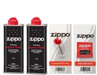 Bộ 2 bình Xăng 125mlĐáBấc Zippo