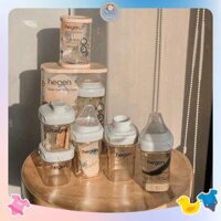 Bộ 2 bình/tách lẻ sữa Hegen PPSU 150/240ml núm ti size M từ 1-3/3-6 tháng