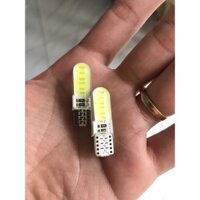 Bộ 2 bóng đèn demi , xi nhan , đèn phụ , đèn chiếu sáng với ánh sáng mạnh dùng cho ô tô , tương thích với xe máy