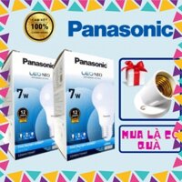 Bộ 2 bóng đèn LED Bulb Neo Panasonic 7W (tặng đuôi đèn xoay)