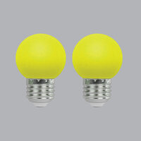 Bộ 2 Bóng Đèn LED BULB Trang Trí - Ánh sáng Màu 1.5W - Vàng