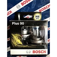 Bộ 2 bóng đèn pha tăng sáng Bosch Plus 90 H4 12V 60/55W