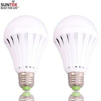 Bộ 2 bóng đèn tích điện thông minh SUNTEK 12W