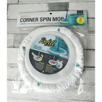 Bộ 2 bông lau nhà thay thế Lock&Lock Corner Spin Mop ETM494 MOONSHINE-FOODS