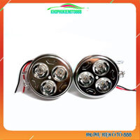 Bộ 2 bóng LED trợ sáng 3 mắt  RunLai 12-80VDC
