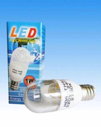 Bộ 2 bóng tủ lạnh led bóng bí led bóng đèn máy may led 1W đui E12 cao cấp Hòa Thái - Điện Việt