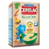 Bộ 2 Bột ăn dặm Cerelac rau xanh và bí đỏ Nestlé 200g
