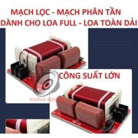 BỘ 2 CÁI MẠCH LỌC LOA TOÀN DẢI - CÓ ĐIỀU CHỈNH ÂM THANH - PHÂN TẦN LOA TOÀN DẢI