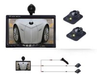 Bộ 2 Camera Cập Lề Kèm Màn Hình Ô Tô 7 Inch 1024x600P