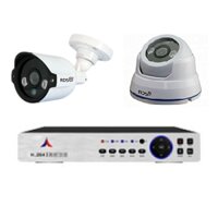 Bộ 2 camera Dome + Thân hồng ngoại 700TVL RDS