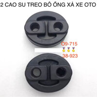 BỘ 2 CAO SU TREO ỐNG XẢ ỐNG BÔ XE. PHÙ HỢP NHIỀU DÒNG XE OTO TRÊN THỊ TRƯỜNG