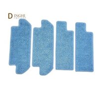 Bộ 2 Cây Lau Nhà Vải Phụ Kiện Cho Hobot Legee 669 Robot Hút Bụi Sàn Chân Không Thảm Vệ Sinh Vải Miếng Lót