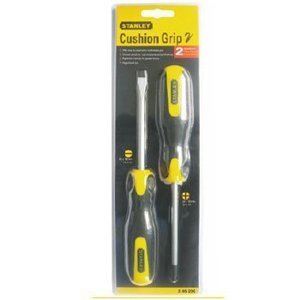 Bộ 2 cây tua vít Stanley 65-200 (Vàng phối đen)