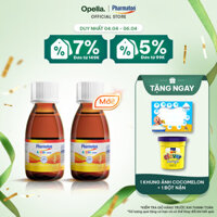 Bộ 2 chai Siro Pharmaton Kiddi 100ml/lọ, giúp trẻ ăn ngon, giúp xương chắc khỏe, hỗ trợ sự phát triển toàn diện của trẻ