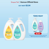 Bộ 2 chai Sữa tắm Johnson's Baby 1000ml x 2