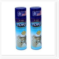 Bộ 2 chai xịt làm bóng đồ da và gỗ TOYO 2 x 500ml