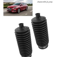 Bộ 2 Chụp bụi Accent Hyundai thước lái trước cao su bảo vệ hệ thống trợ lực treo chống bùn đất nước bẩn xe hơi ô tô