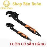 Bộ 2 Cờ Lê Đa Năng Giữ Vặn Ống Ren Cao Cấp Professional Tools