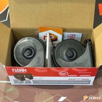 Bộ 2 Còi Hơi Xe Ô Tô 12V Chính Hãng Fiamm Siêu Bền Dùng Cho Mọi Dòng Xe - Chống Nước Đen