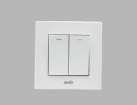 Bộ 2 công tắc đảo chiều 16A, Mã số: K50-88005. Màu sắc: Màu trắng. BH 5 năm.