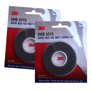 Bộ 2 cuộn băng keo siêu dính VHB 5915 - 3 m
