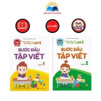 Bộ 2 cuốn Bước đầu tập viết - Hành trang cho bé tự tin vào lớp 1