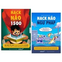 Bộ 2 Cuốn Hack Não 1500 Và Hack Não Ngữ Pháp (Hàng có sẵn)