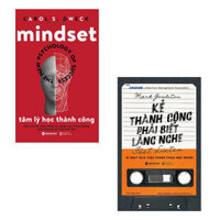 Bộ 2 cuốn sách về thành công Tâm Lý Học Thành Công  Kẻ Thành Công Phải Biết Lắng Nghe