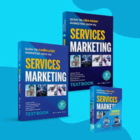 Bộ 2 Cuốn Services Marketing Quản trị chiến lược marketing dịch vụ &amp; Quản trị vận hành marketing dịch vụ -