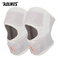 Bộ 2 đai bảo vệ đầu gối AOLIKES YE-7901 hỗ trợ khớp gối Knee Support Braces - White - S