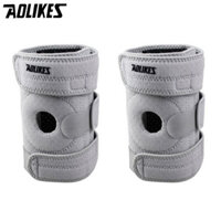 Bộ 2 đai bó quấn bảo vệ đầu gối AOLIKES A-7912 hỗ trợ dây chằng khớp gối tránh xô lệch trệch khớp Four spring sport knee support