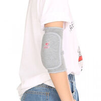 Bộ 2 Đai Miếng Đệm Bảo Vệ Khủy Tay Trẻ Em Breathable Children Elbow Protector AOLIKES YE-0240 - Hàng Chính Hãng - Grey