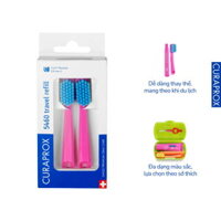 Bộ 2 đầu bàn chải Curaprox CS 5460 Travel set (bộ du lịch)