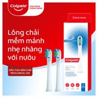 Bộ 2 đầu bàn chải điện dùng pin Colgate B150 Pro Clinical [bonus]