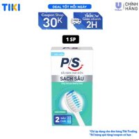 Bộ 2 đầu bàn chải điện PS - Sạch Sâu - Trắng