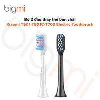 Bộ 2 đầu thay thế bàn chải Xiaomi T501-T501C-T700 Electric Toothbrush – Hàng chính hãng
