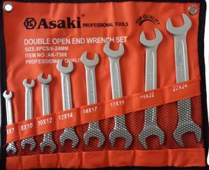 Bộ 2 đầu vòng miệng 8 chi tiết Asaki AK-7508 - 6-24mm