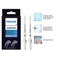 Bộ 2 đầu xịt máy tăm nước Philips Sonicare F1 Standard nozzle HX304200 - HÀNG NHẬP KHẨU