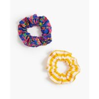 Bộ 2 dây buộc tóc in họa tiết J.Crew Hair Ties  (Mỹ)