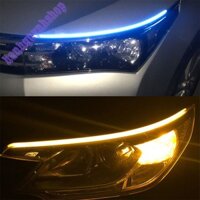 Bộ 2 Dây Đèn Led Mí Ô Tô Xi Nhan, Nháy Đuổi Chống Nước 30cm 45cm