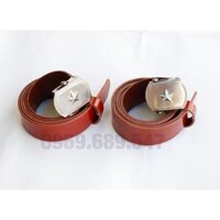 BỘ 2 DÂY LƯNG NAM ĐỎ