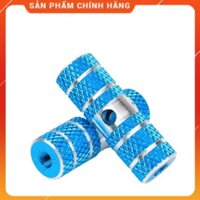 Bộ 2 để chân xe đạp tròn chất liệu hợp kim nhôm cao cấp Hàng chuẩn như hình