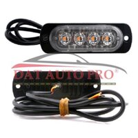 Bộ 2 đèn 4-6 led 12-24V màu trắng-vàng dùng cho oto,xe tải,container
