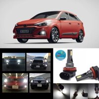 Bộ 2 Đèn led Chiếu Sương Mù Ánh Sáng Trắng 6000k Cho hyundai i20 (ib, gb) 2015-2023