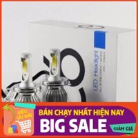 Bộ 2 đèn pha led 3 chân C6 H4-headlight 36w siêu sáng gắn xe máy và oto - Giá tốt nhất