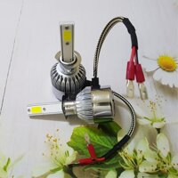 Bộ 2 Đèn pha led C6 36w chân H1 siêu sáng cho ô tô (2 Đèn)