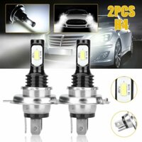 Bộ 2 Đèn Pha Led H4 H7 H11 H8 H9 9005 HB3 9006 HB4 H1 H3 H16 14000LM 12V 24V Ánh Sáng Xanh Dương Cho Xe Hơi