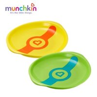 Bộ 2 Đĩa ăn báo nóng Munchkin Mỹ